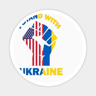 USA stand with Ukraine Magnet